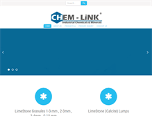 Tablet Screenshot of chemlinkeg.com